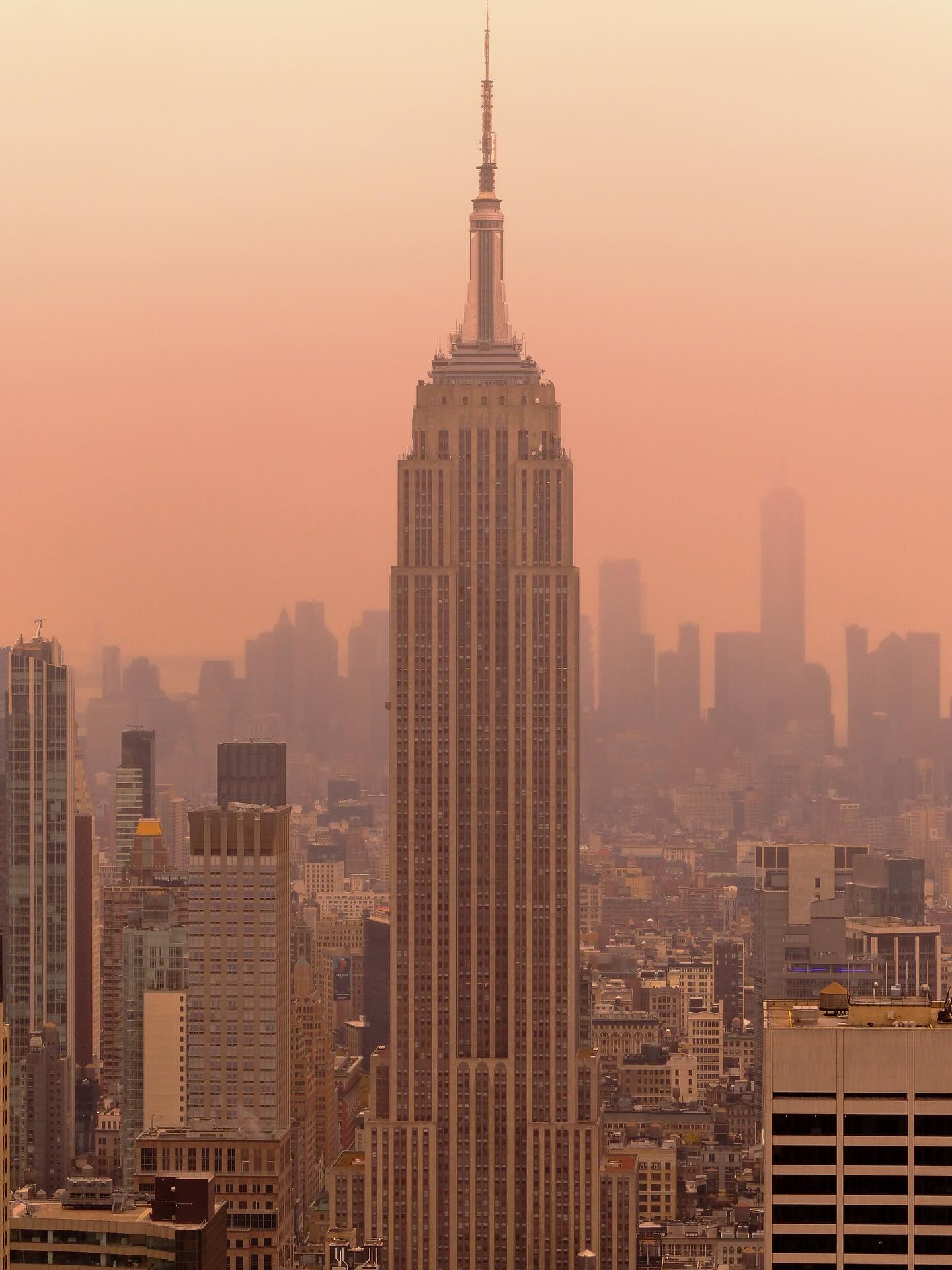 Empire State at Sunset — New York City