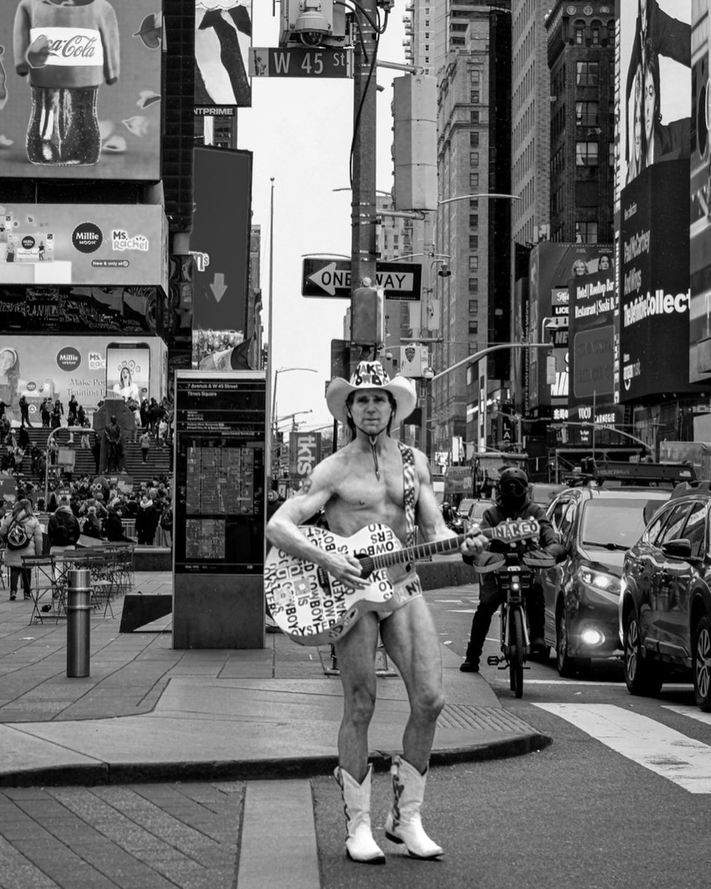 The Naked Cowboy — New York City