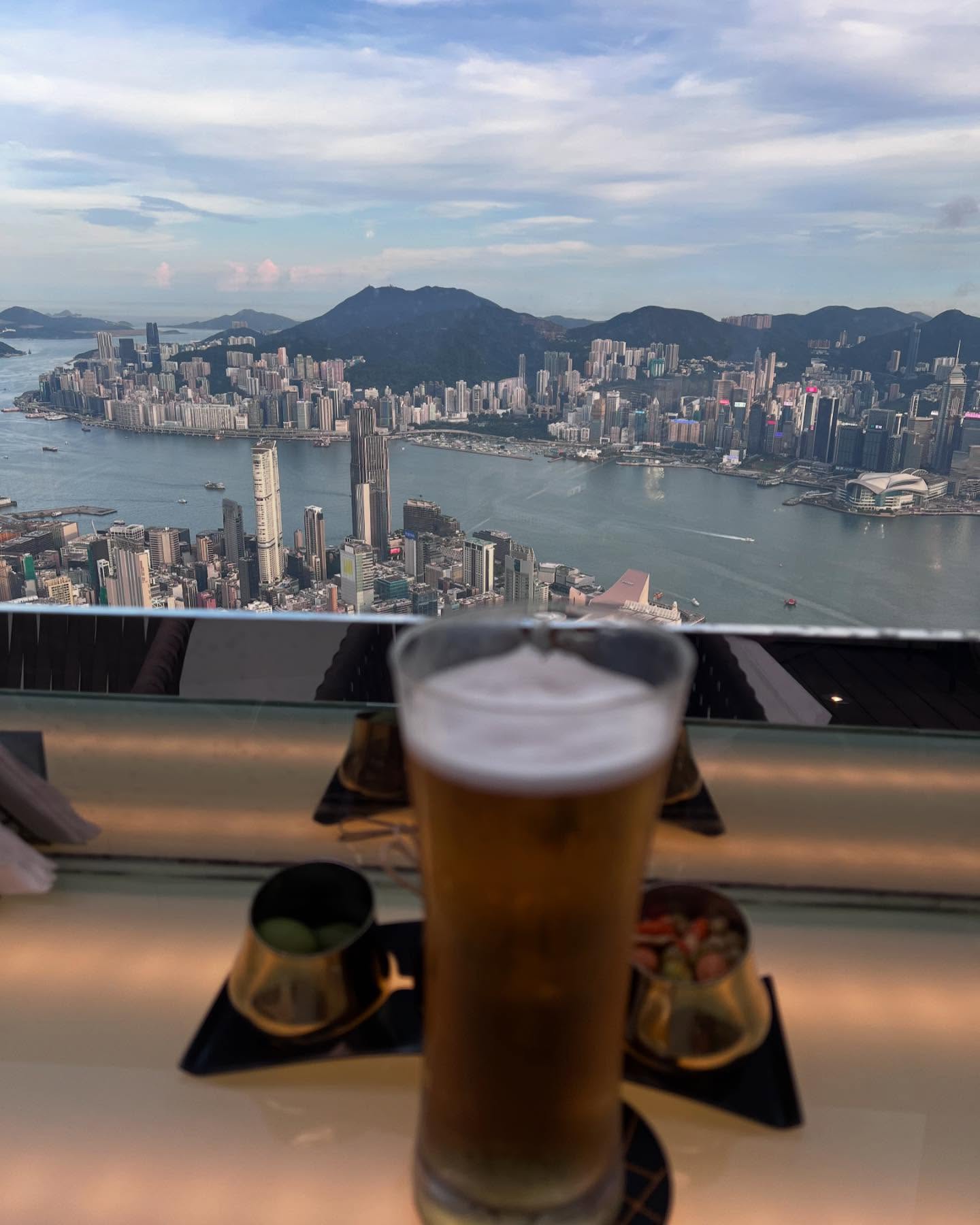 A Beer, a View — The Ritz-Carlton, Hong Kong